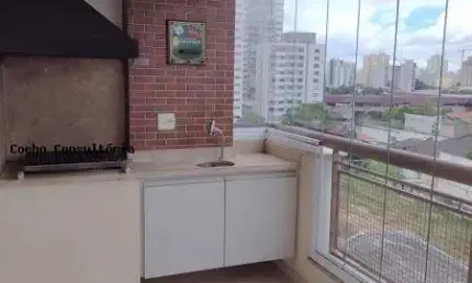 Apartamento para locação em são paulo, tatuapé, 2 dormitórios, 2 banheiros, 1 vaga