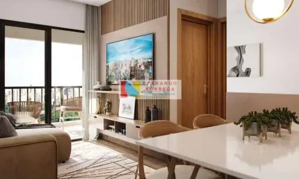 Lançamento apartamento à venda, a partir de 60,4m², 2 dormitórios, 1 suíte, 1 vaga livre e determin