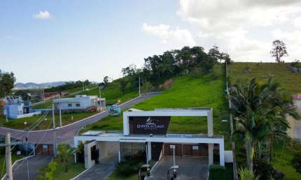 Terreno em condomínio fechado à venda na Rua José Bressan, Monte Castelo, Tubarão
