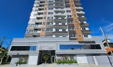 Apartamento 2 Dormitórios novo com vista para o mar
