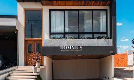 Casa com 3 dormitórios sendo 1 suíte e 2 demi -, 194 m² - venda por R$ 1.378.000 ou aluguel por R$ 8.557/mês - Condomínio Gran Reserve - Indaiatuba/SP