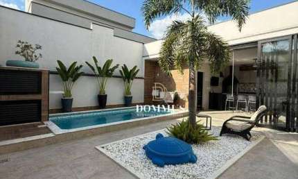 Sobrado com 4 suítes + escritório, 278 m² - venda por R$ 2.650.000 ou aluguel por R$ 15.771/mês - Condomínio Dona Maria José - Indaiatuba/SP