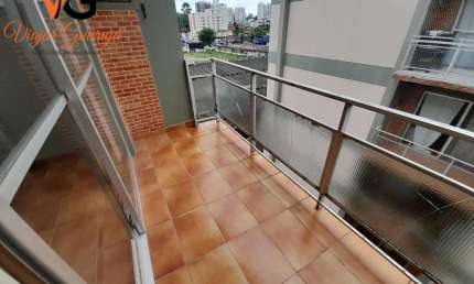 Apartamento para Locação em Guarujá, Loteamento João Batista Julião, 3 dormitórios, 1 suíte, 2 banheiros, 1 vaga
