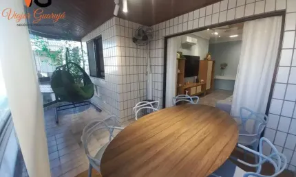 Apartamento para venda em guarujá, praia das astúrias, 2 dormitórios, 1 suíte, 2 banheiros, 1 vaga