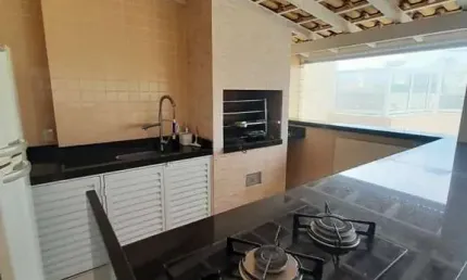 Cobertura penthouse para venda em guarujá, praia da enseada, 3 dormitórios, 1 suíte, 2 banheiros, 1 vaga