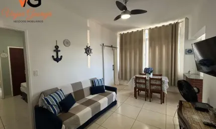 Apartamento para Venda em Guarujá, Pitangueiras, 2 dormitórios, 1 suíte, 1 banheiro