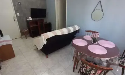 Apartamento para Venda em Guarujá, Pitangueiras, 2 dormitórios, 1 banheiro, 1 vaga