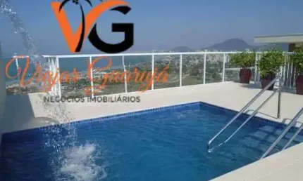 Apartamento para Locação em Guarujá, Jardim Virgínia, 2 dormitórios, 1 suíte, 2 banheiros, 2 vagas