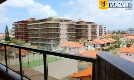 Apartamento todo avarandado, com ótima área de lazer.