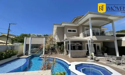 Casa espetacular à venda no condomínio Marina Palmer, Cabo Frio/RJ