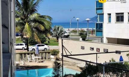 Apartamento mobiliado à venda na praia do forte, cabo frio/rj