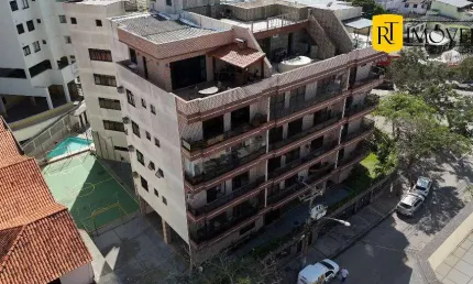 Apartamento de 2 quartos com dependência na passagem, cabo frio/rj