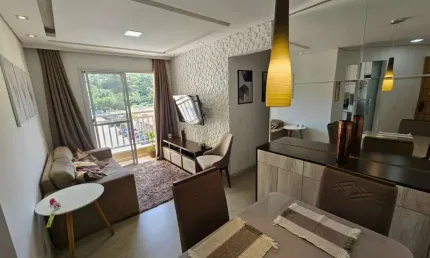 Apartamento para Venda em Mogi das Cruzes, Mogi Moderno, 3 dormitórios, 1 suíte, 1 banheiro, 1 vaga