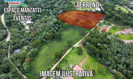 Terreno à venda no bairro salgadinho - campo largo/pr