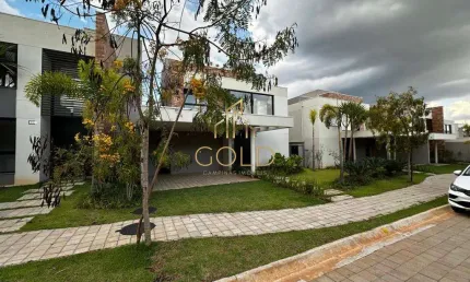 Casa à venda em campinas, alphaville dom pedro, com 3 suítes, com 229 m²