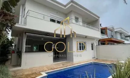 Casa à venda em campinas, swiss park, com 5 suítes, com 336 m², residencial st. moritz