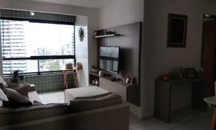 Apartamento em andar alto - 3 quartos à 50 metros da Avenida Beira-Rio