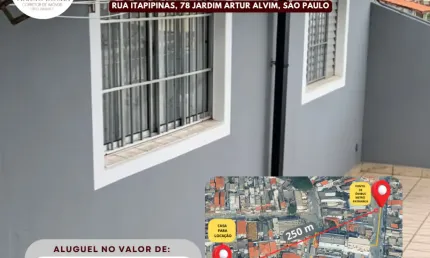 Casa em condomínio fechado com 1 quarto para alugar na Rua Itapipinas, 78, Jardim Artur Alvim, São Paulo
