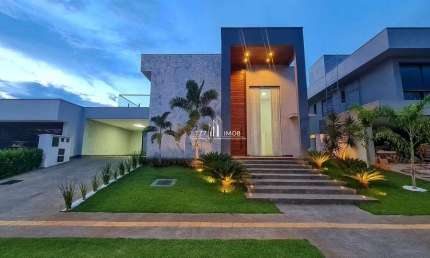 Casa em condomínio fechado com 4 quartos à venda no Jardins Munique, Goiânia 