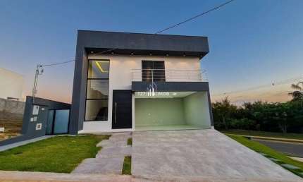 Casa em condomínio fechado com 3 quartos à venda no Jardins Bolonha, Senador Canedo 