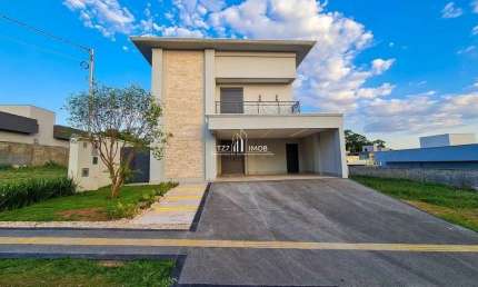Casa em condomínio fechado com 3 quartos à venda no Jardins Bolonha, Senador Canedo 