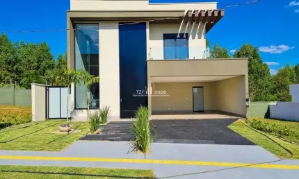 Lindo sobrado com 3 suítes plenas, localizado no  Terras Alpha 2