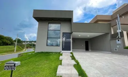 Casa em condomínio fechado com 3 quartos à venda no Jardins Bolonha, Senador Canedo 