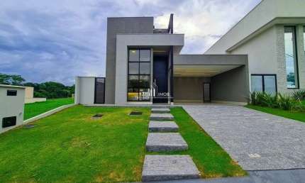 Casa Térrea com 4 suítes ,  Condomínio Terras Alpha 1
