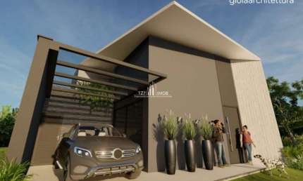 Casa térrea com 3 suites plenas localizada no Condomínio Jardins Capri