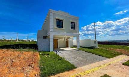 Casa em condomínio fechado com 3 quartos à venda no Residencial Jardins Lyon, Aparecida de Goiânia 