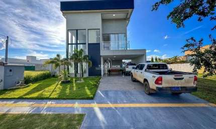 Sobrado com 4 suites plenas, sendo 3 delas com banheira, terras alpha1