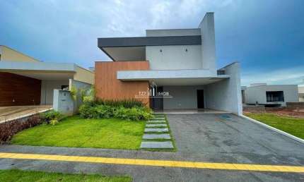 Casa em condomínio fechado com 4 quartos à venda no Jardins Bolonha, Senador Canedo 