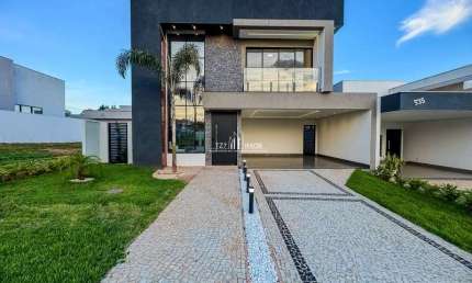 Casa em condomínio fechado com 4 quartos à venda no Terras Alpha Residencial 2, Senador Canedo 