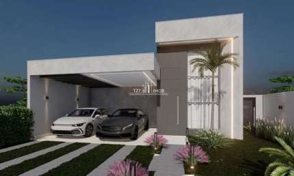 Casa Térrea 3 Suítes com 135,99 m² - Financiamento direto