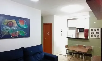 Aconchegante apartamento tipo para venda com 2 quartos, 49m²