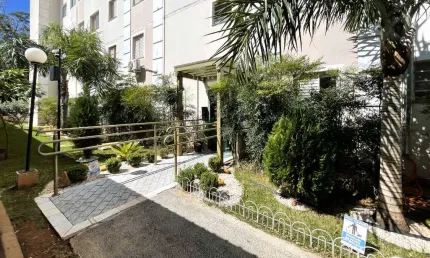 Agradável apartamento tipo para venda em Condomínio Mirante Sul com 2 quartos, 48m²