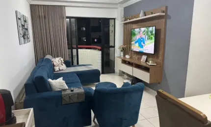 Vendo apartamento com 100m2, a 200 metros do mar em candeias jaboatão fod gurarapes-pe