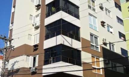 Apartamento 2 quartos dependência amplo semimobiliado box bairro Fátima Santa Ma