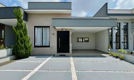 Casa 3 Suítes Amplas Indaiatuba | Porteira Fechada no Jardim Mantova