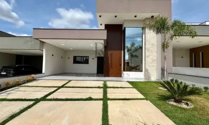 Casa com espaço social integrado | condomínio residencial evidências  | indaiatuba | 3 suítes e piscina