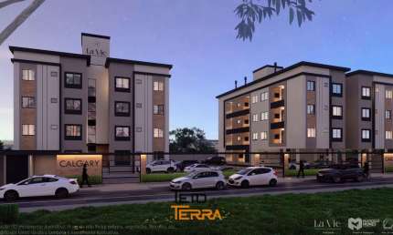 Apartamento com 46m² á venda no Res. Calgary em Tijucas, com 2 dormitórios