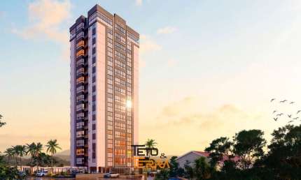 Apartamentos á venda no bairro Praça com 55m² no Res. Praia do Pontal Norte