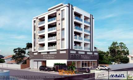 Residencial Belle Ville em Tijucas SC,  2 dormitórios sendo 1 suíte, 79,80m²