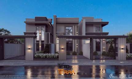 Casa á venda no bairro Joáia em Tijucas com 68m² possuindo 2 dormitórios