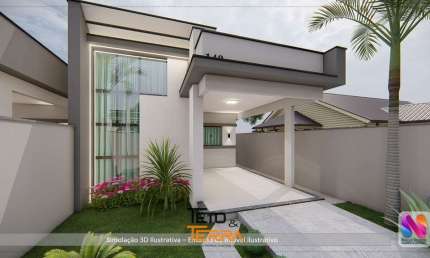 Casa á venda no Loteamento Galápagos com 95m², 3 dormitórios, 3 vagas de garagem
