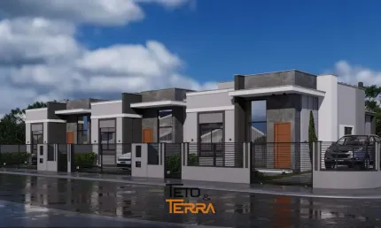 Casa no bairro Mata Atlântica II com 2 dormitórios sendo um suíte possuindo 69m²