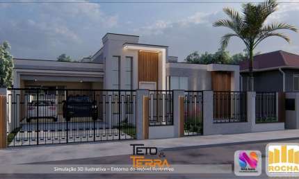 Casa á venda no Bosque da Mata com 155m², 3 dormitórios, 1 suíte com closet