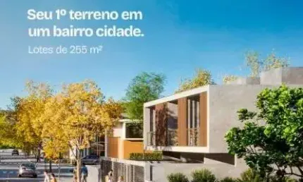 Loteamento Flores de Sal, lotes a partir de 250m², com + de 20 espaços de lazer