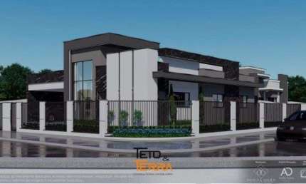 Casa á venda com 138m² no bairro Areias em Tijucas/SC, 3 dormitórios, 2 suítes