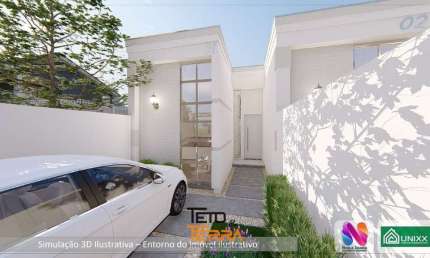 Residencial Unixx Cascais 2 dormitórios sendo 1 suíte no Centro em Canelinha SC